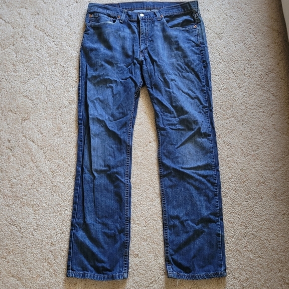 Levi's Relaxed Straight Jeans Med Wash - Picture 1 of 8